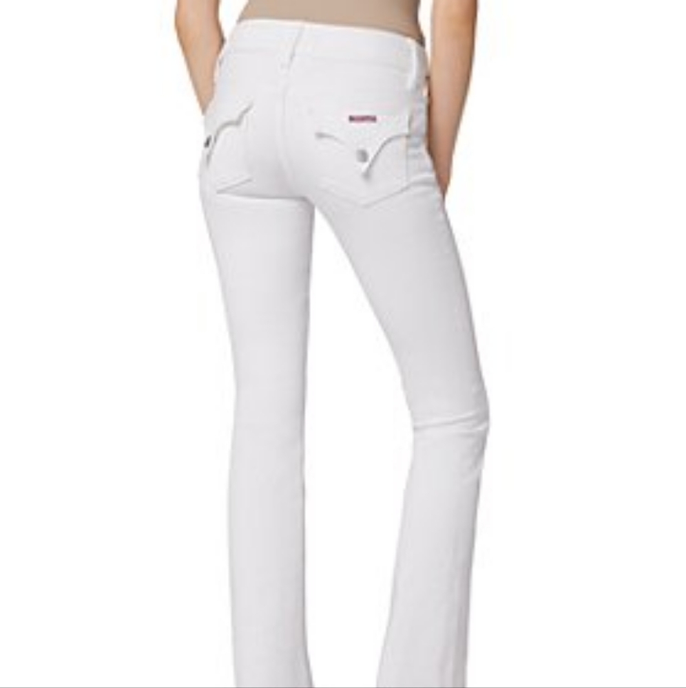 Hudson white jeans